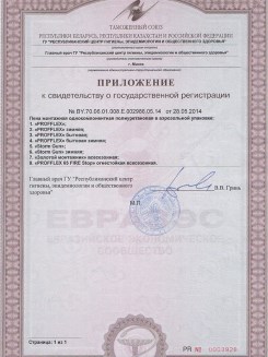 2015.03.25 Таганрог - Приложение к сертификату, Профили поливинилхлоридные системы Rehau.