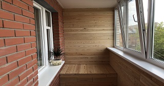 Отделка, остекление, утепление балконов в Таганроге от 209 руб. м/2.