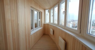 Отделка, остекление, утепление балконов в Таганроге от 209 руб. м/2.